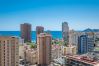 Estudio en Benidorm - Penthouse Cervantes Sea View Levante Beach