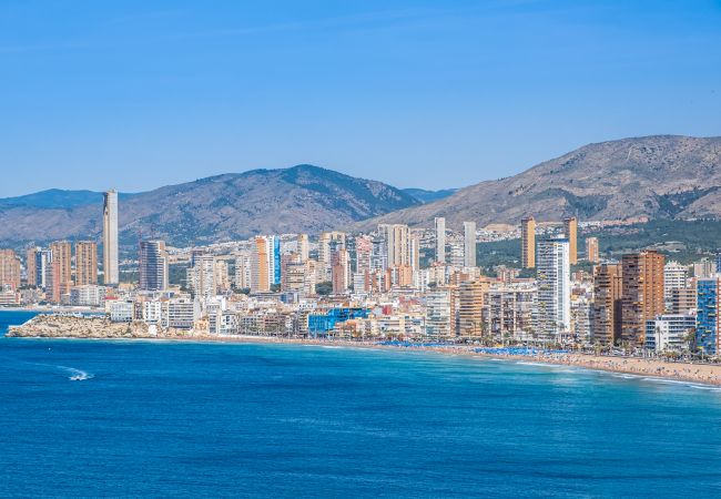 Apartamento en Benidorm - Trinisoll II 6-C Sea views Apartment Levante Beach