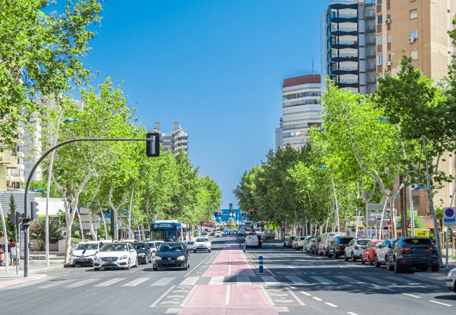 Studio in Benidorm - Penthouse Cervantes Sea View Levante Beach Studio in Benidorm - Penthouse Cervantes Sea View Levante Beach