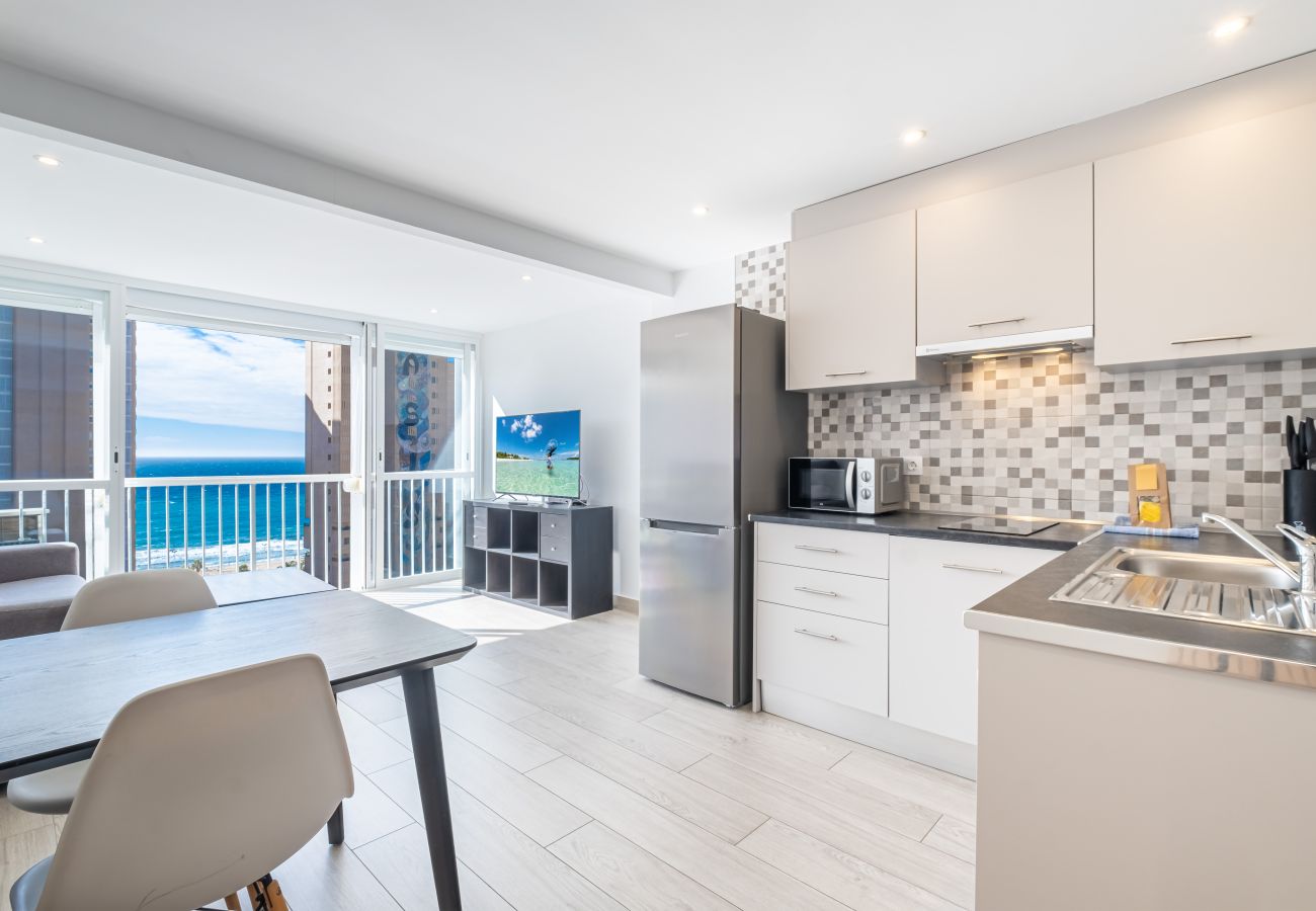 Квартира-студия на Бенидорм / Benidorm -  Albatros 14-10 Estudio Levante Beach Квартира-студия на Бенидорм / Benidorm -  Albatros 14-10 Estudio Levante Beach