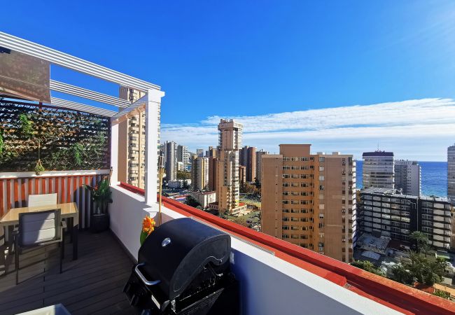 Квартира-студия на Benidorm - Penthouse Cervantes Sea View Levante Beach Квартира-студия на Benidorm - Penthouse Cervantes Sea View Levante Beach