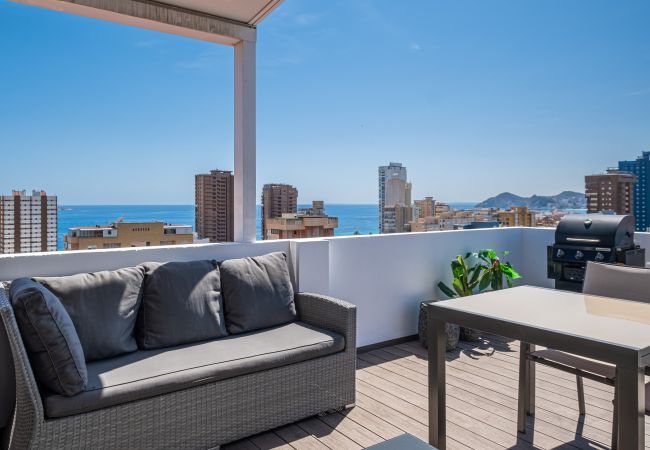 Квартира-студия на Benidorm - Penthouse Cervantes Sea View Levante Beach Квартира-студия на Benidorm - Penthouse Cervantes Sea View Levante Beach