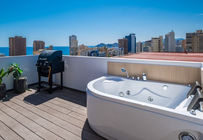 Квартира-студия на Benidorm - Penthouse Cervantes Sea View Levante Beach Квартира-студия на Benidorm - Penthouse Cervantes Sea View Levante Beach